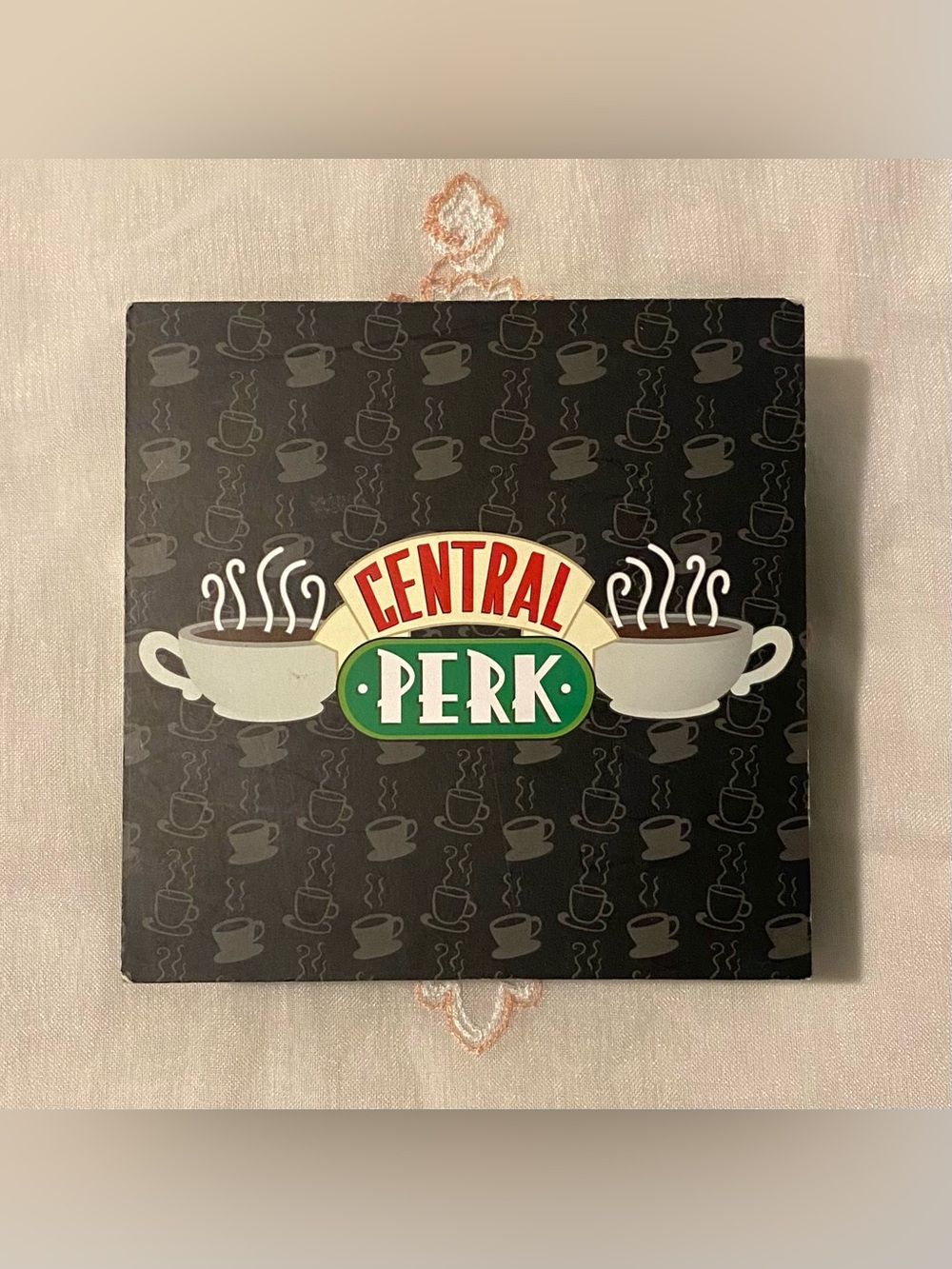 Friends Central Perk Coffee Shop Framed Wall Art Decor Sign